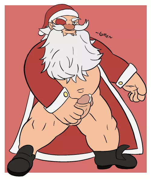 Torbjorn sets up the welcome mat or should I say cream or snow - all over the floor