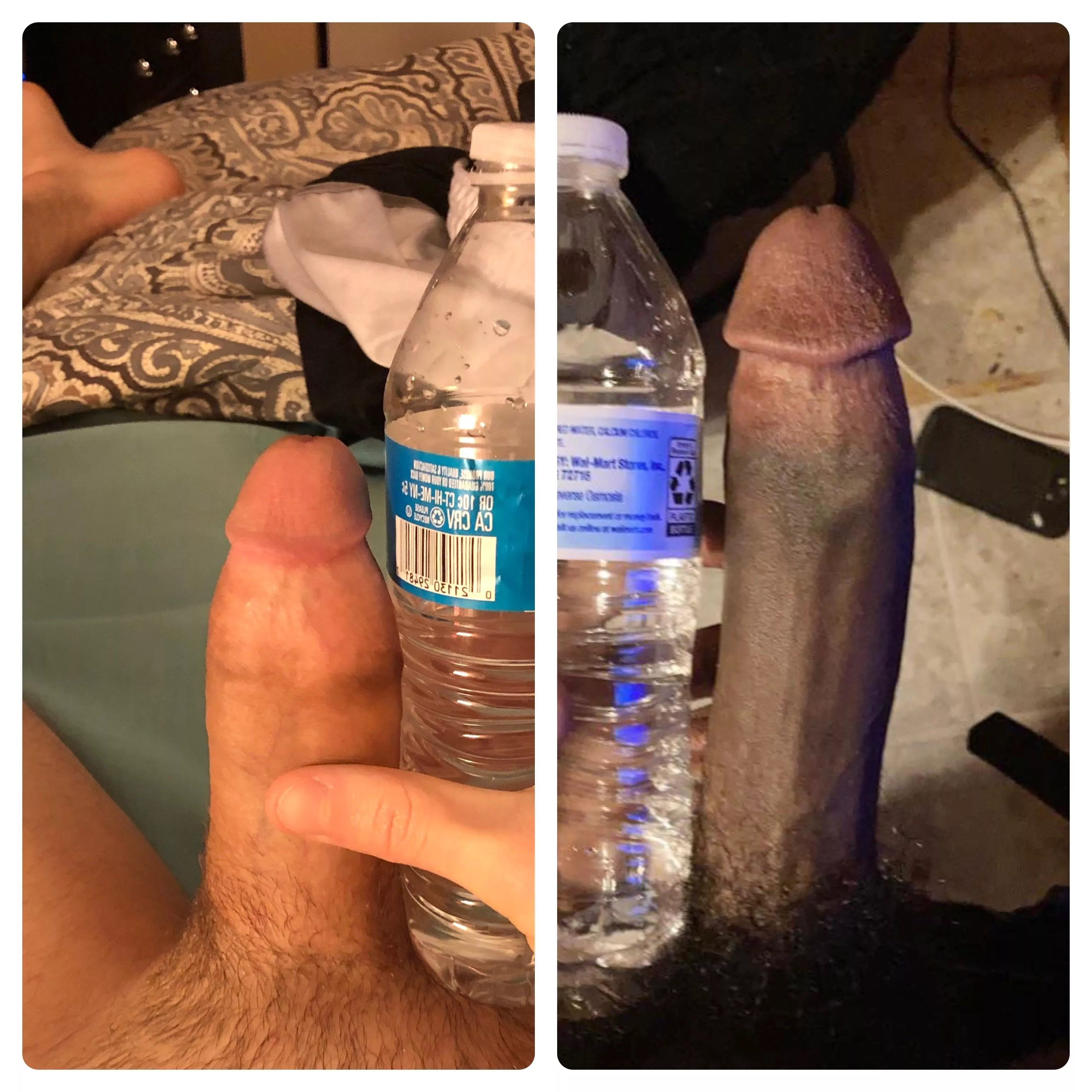 Water bottle compare with a fellow Redditor