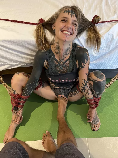 Well I just love to play with my friends, I kinda look like pipi longstocking there won’t you agree