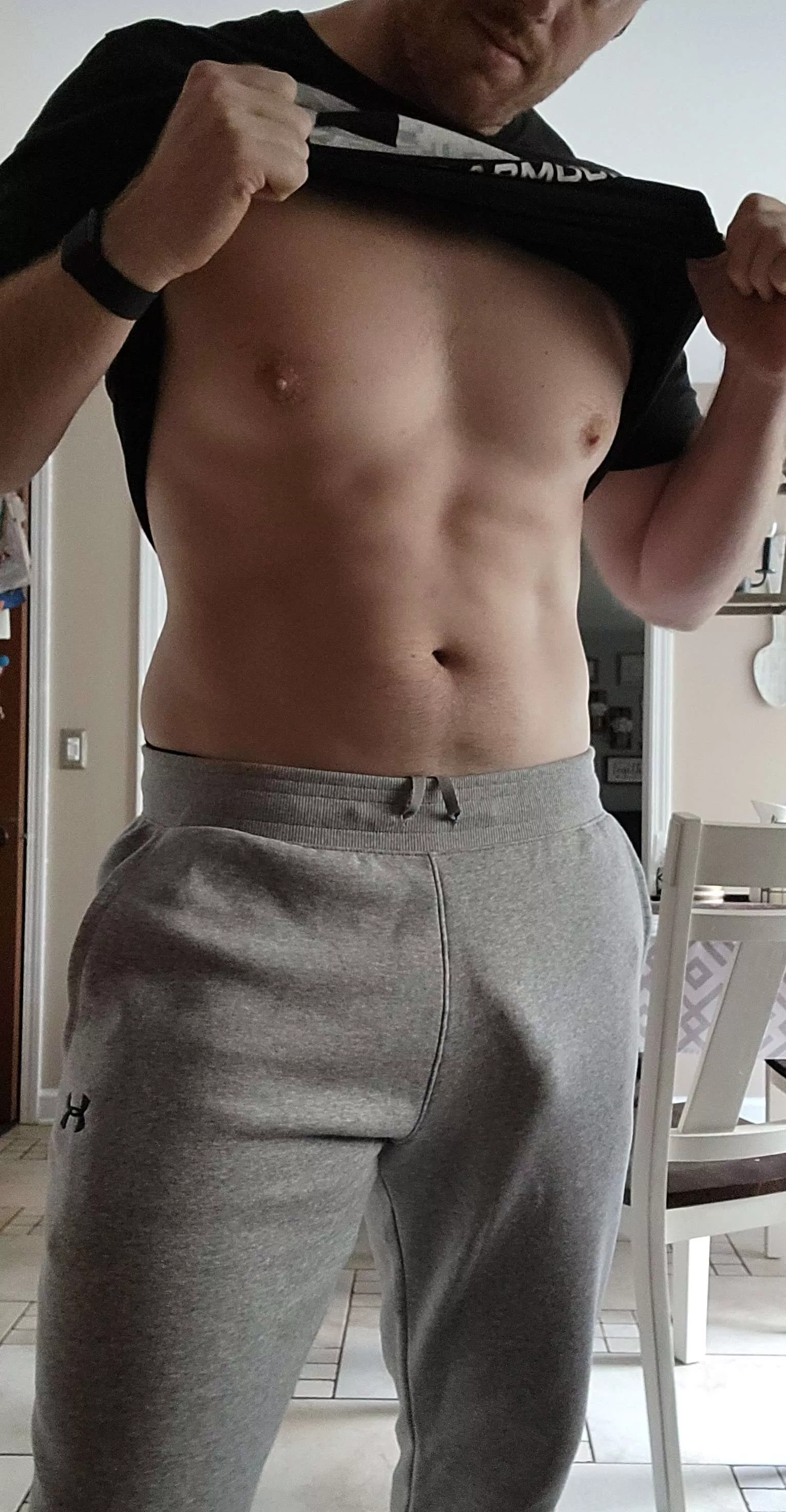 What's all the fuss over grey sweatpants for?