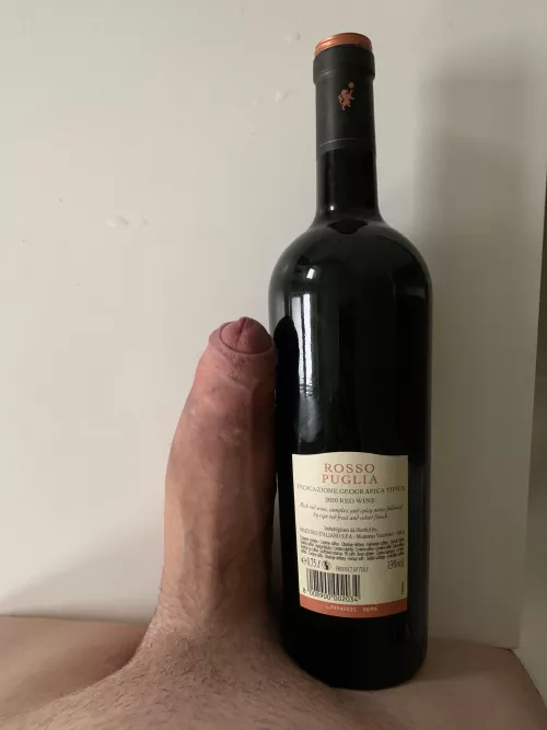 Wine for dinner? 🍆🍾(m27)