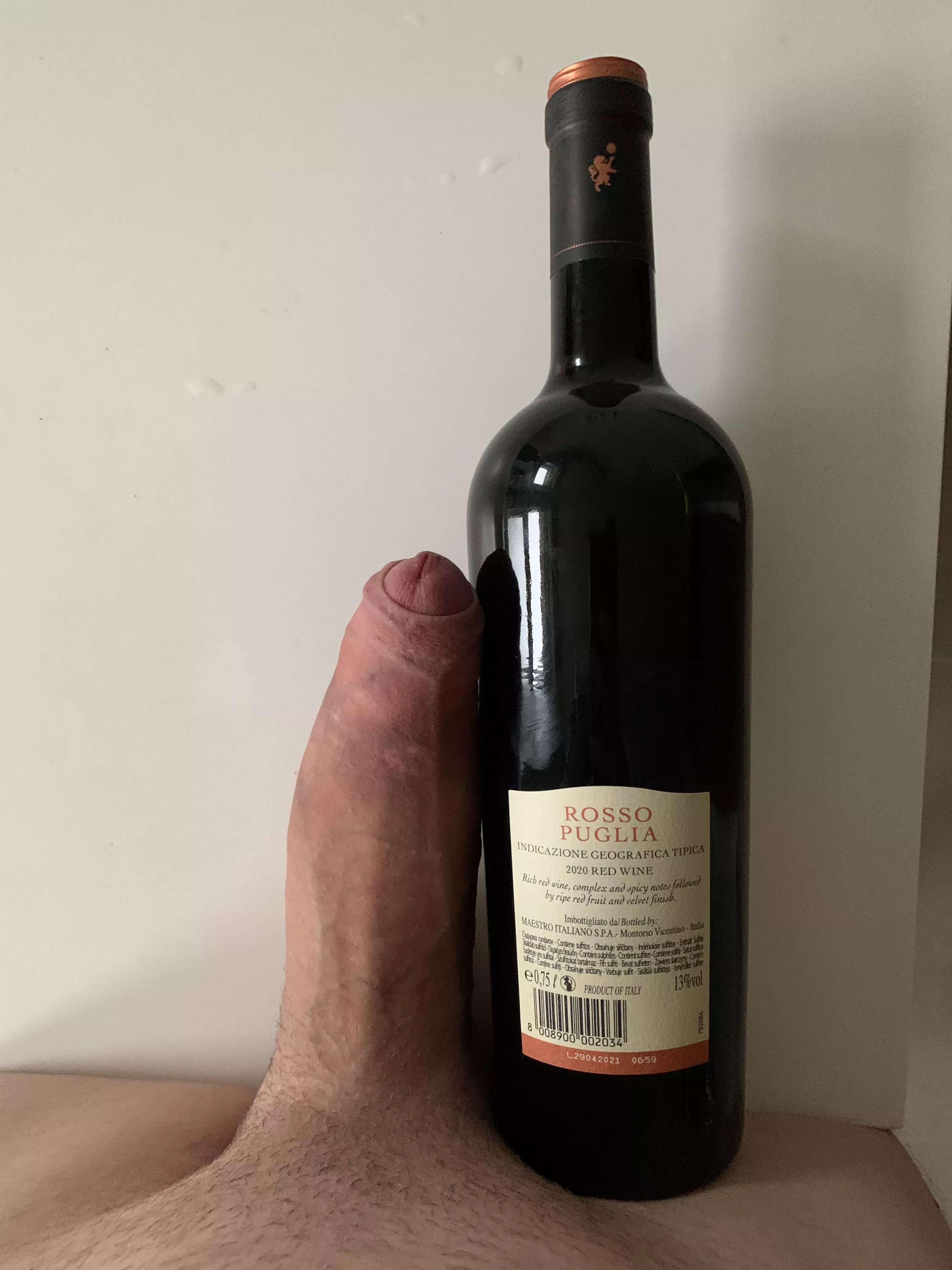 Wine for dinner? 🍆🍾(m27)