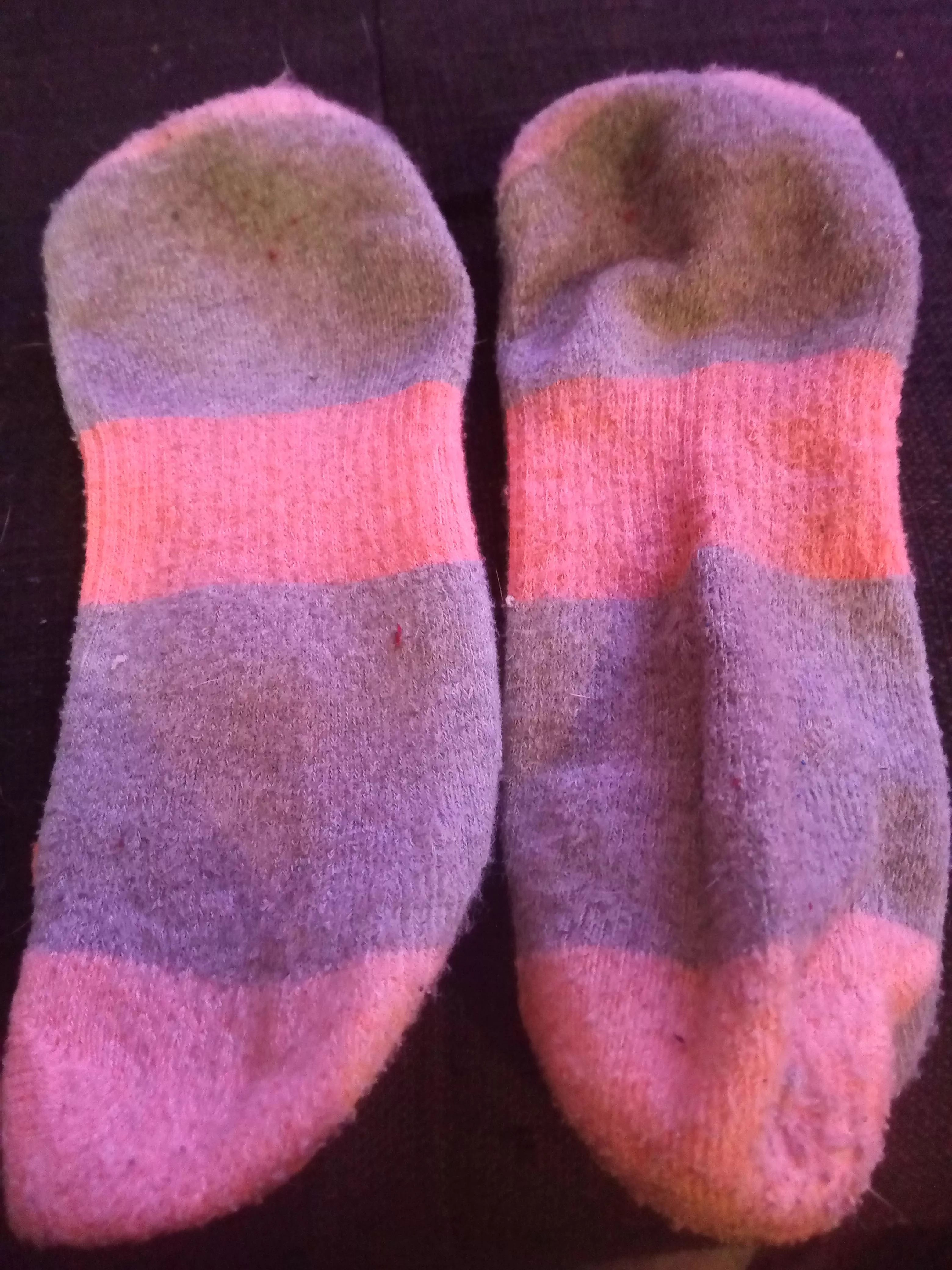 Wore these for four days and they are heavily scented! I'm shipping two packages tomorrow, a third can come your way for $30 if you claim these before I ship!