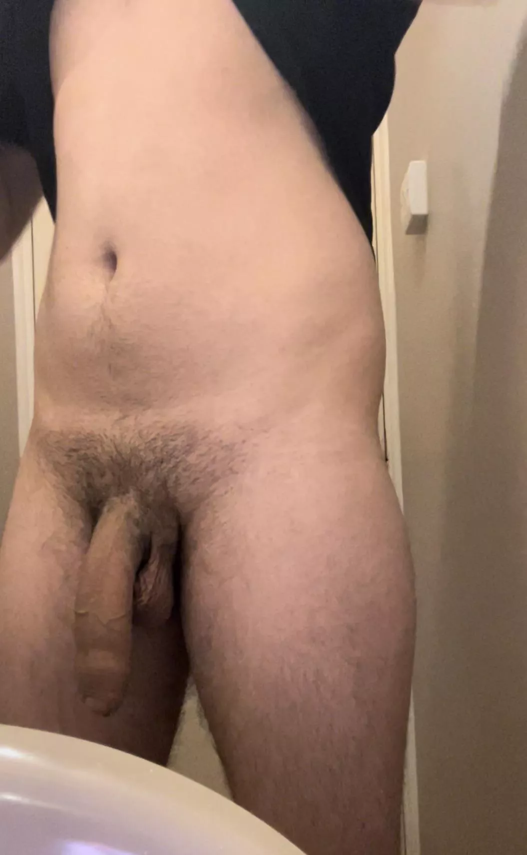 You scrolling and horny ?😈🍆 (soft cock pic) Dms open💦💦
