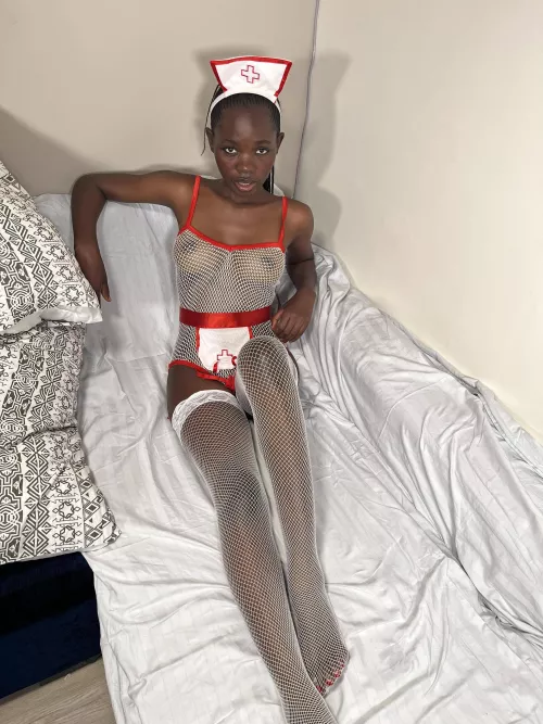 You should spread my legs, don't be shy