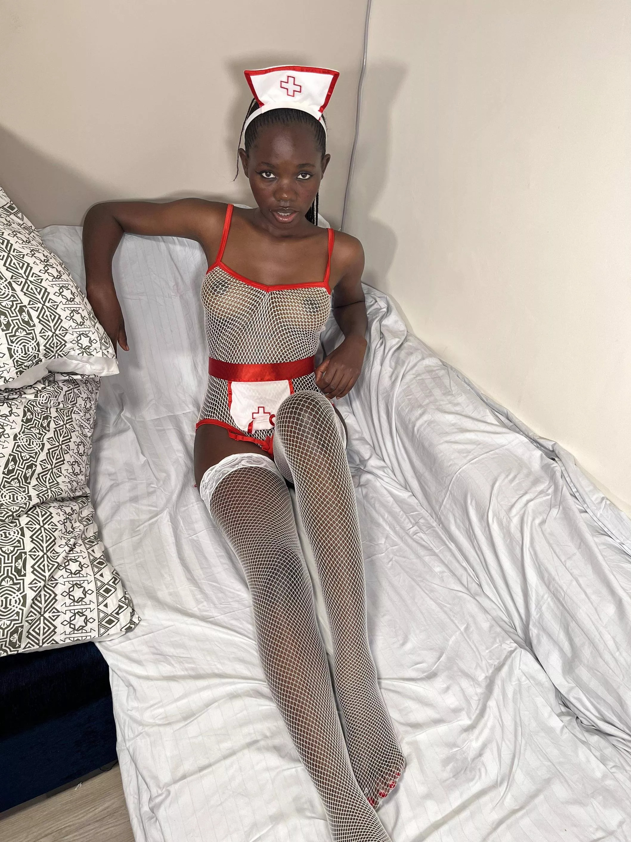 You should spread my legs, don't be shy