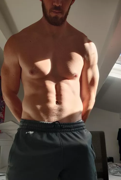 [35] Help me out of these sweats?