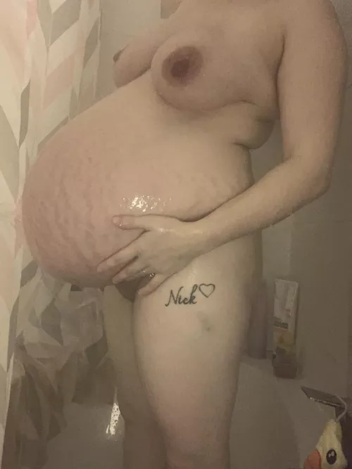 36 weeks! Then time to get pregnant again!