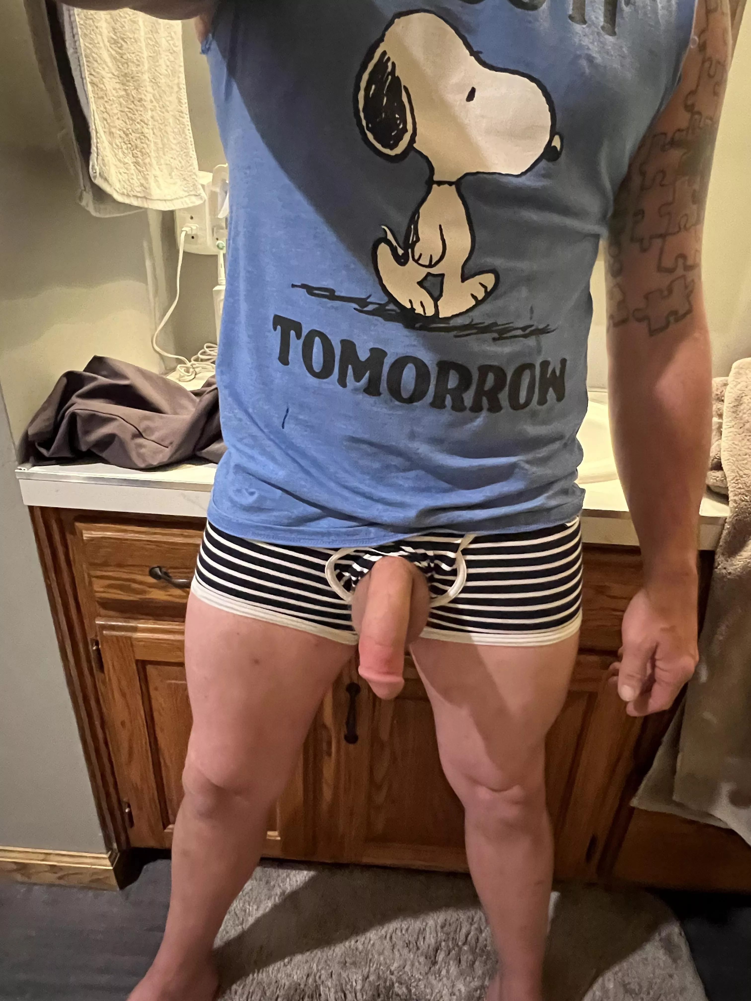 [40] new underwear alittle tight but I made room