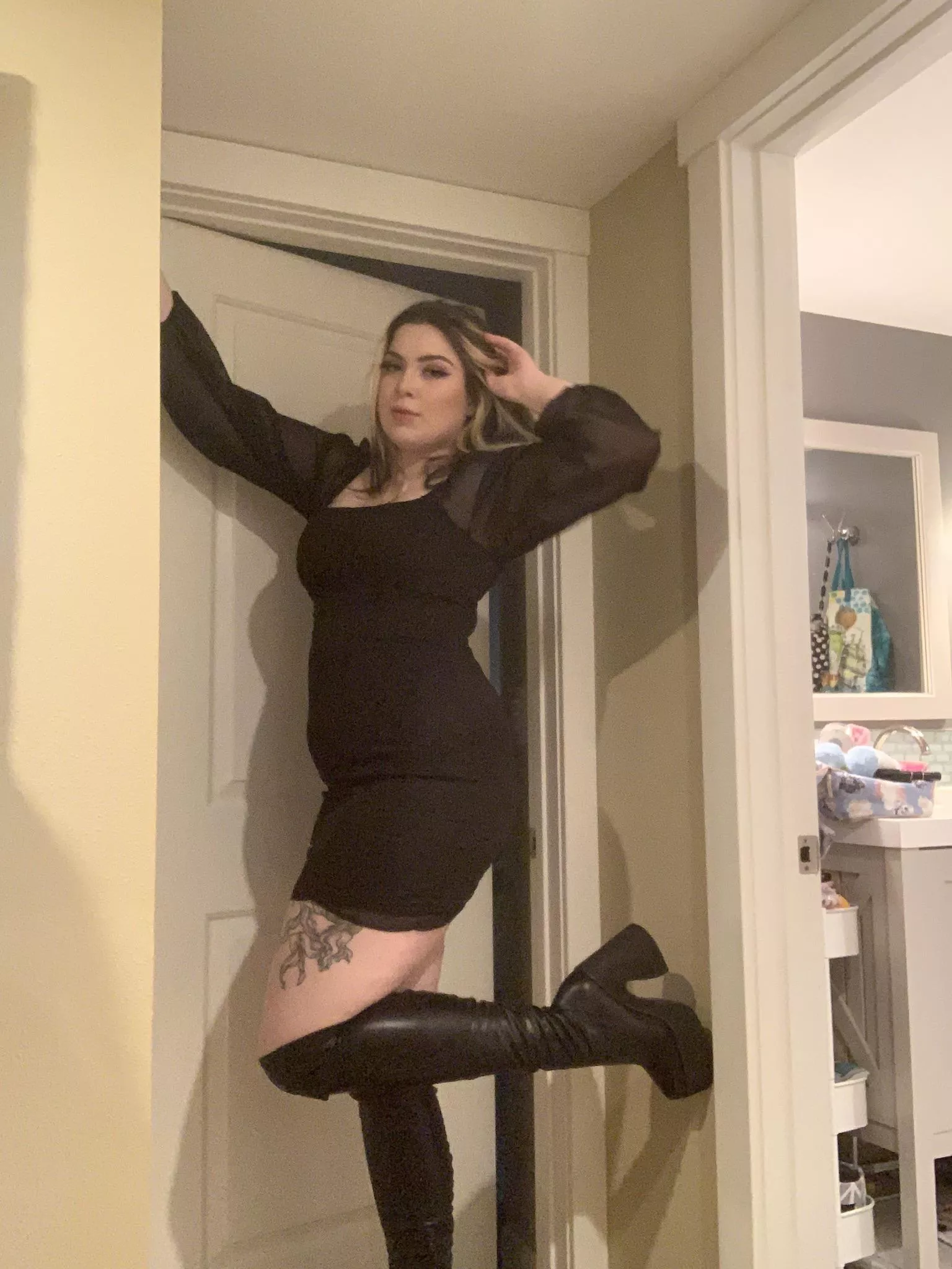 Another post in these boots since you losers love them so much 🥰