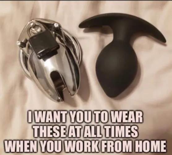 Are you ready to stay locked 🔐 up in chastity 24/7