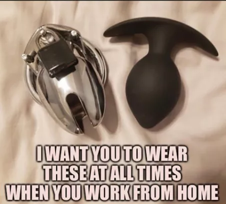 Are you ready to stay locked 🔐 up in chastity 24/7