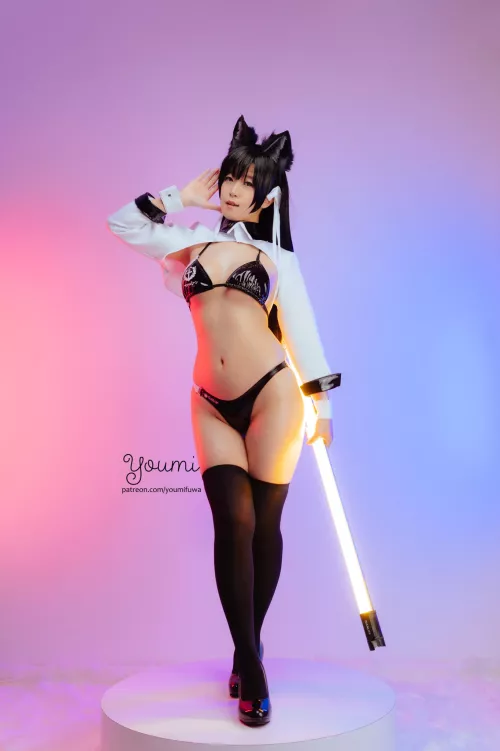 Atago Cosplay by YoumiFuwa
