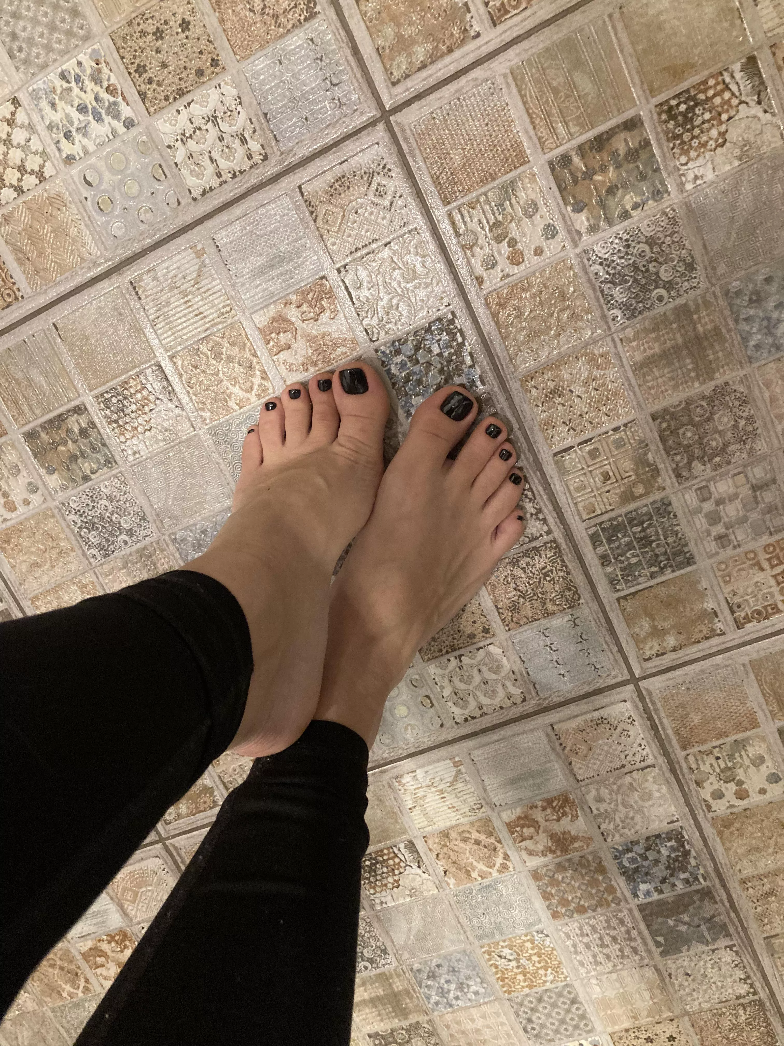 Black pedi! ?