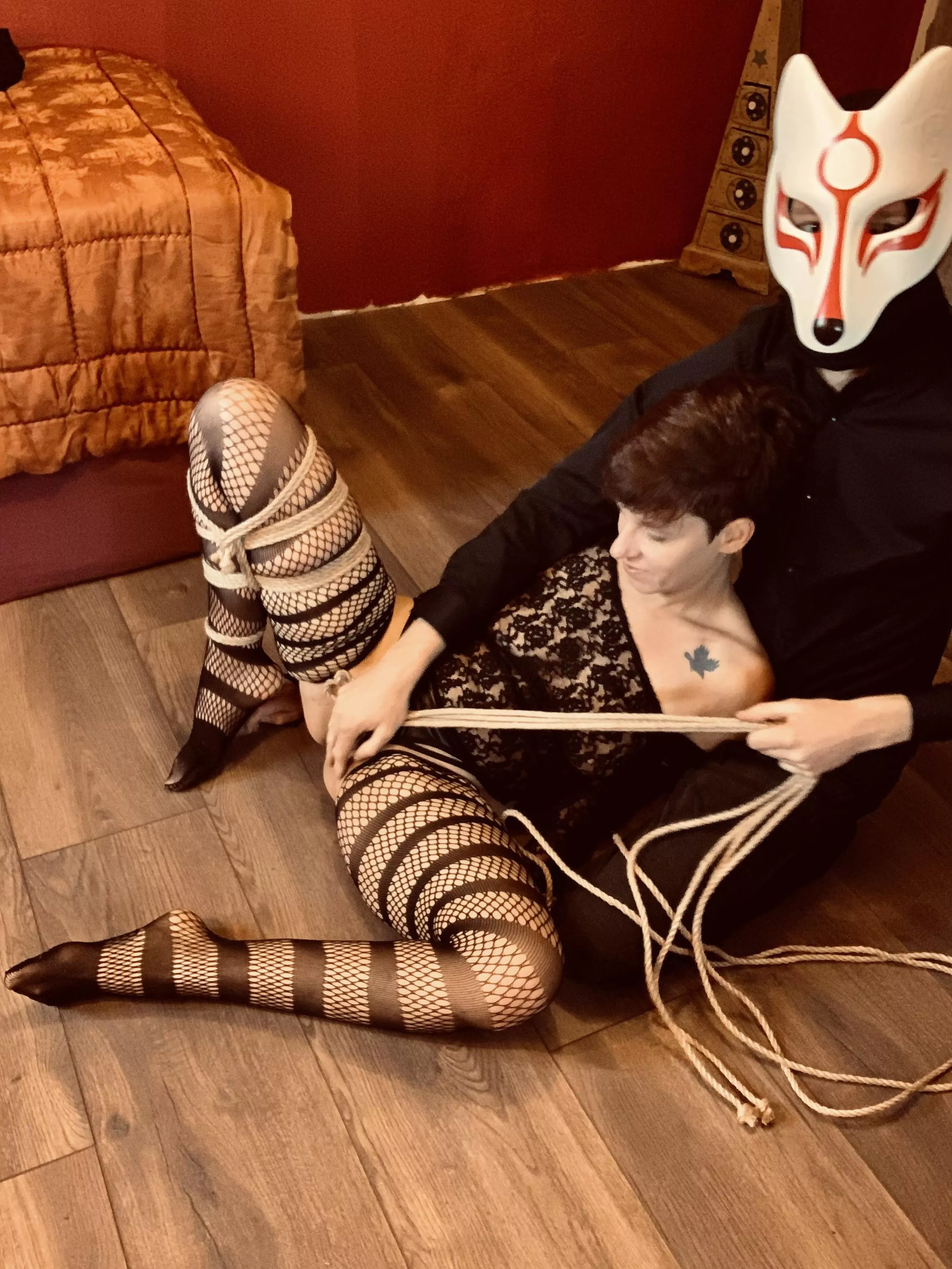 Bondage can be so sensual for me