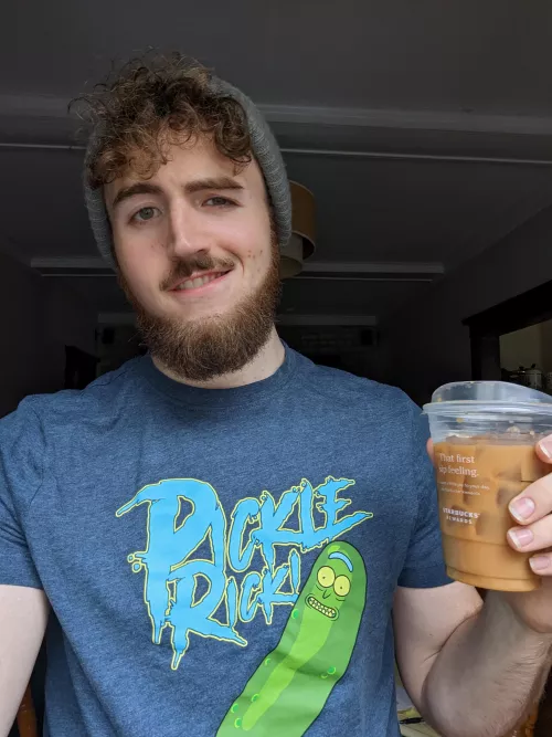 Cake day + iced coffee = gay powers at maximum