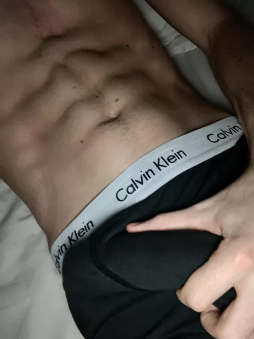 Can you guess if it went off in my pants or all over my abs?🥵