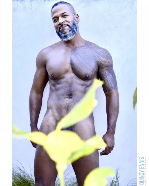 Check behind the plant