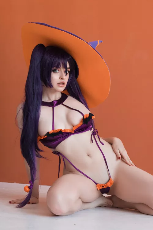 Cosplay Mona from Genshin Impact by MimaCosplay