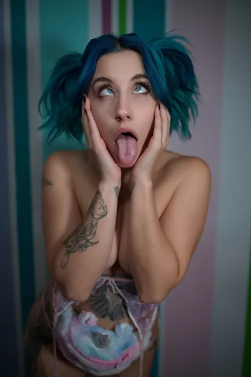 Did I did my ahegao right? 👉👈