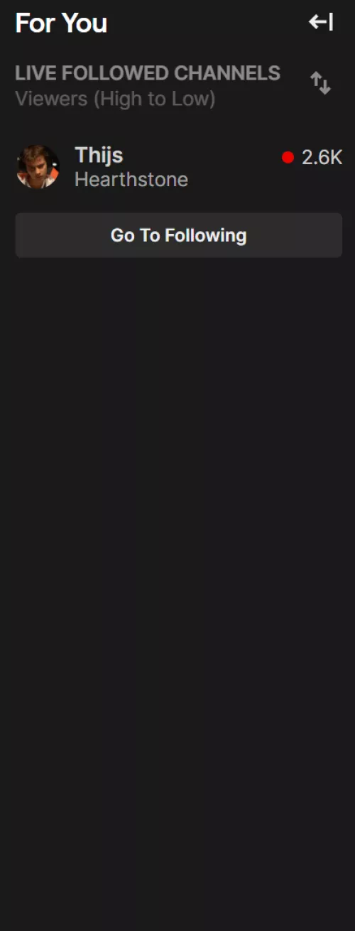 Did Twitch just stop showing offline followed channels or?