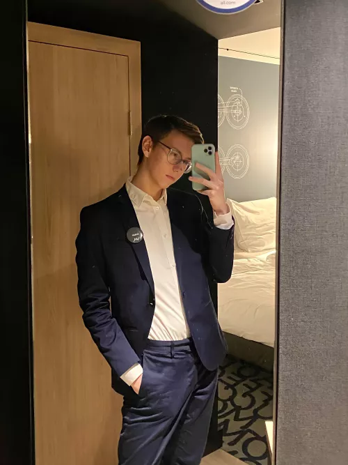 Do I look good in a suit?