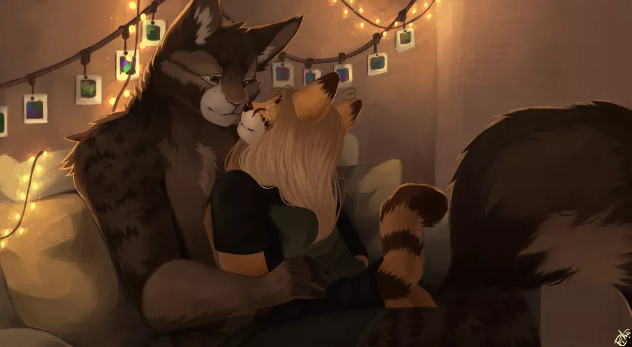 Drawing for the birthday (24 november 2022) of your beloved husband ♥ (art by Me)