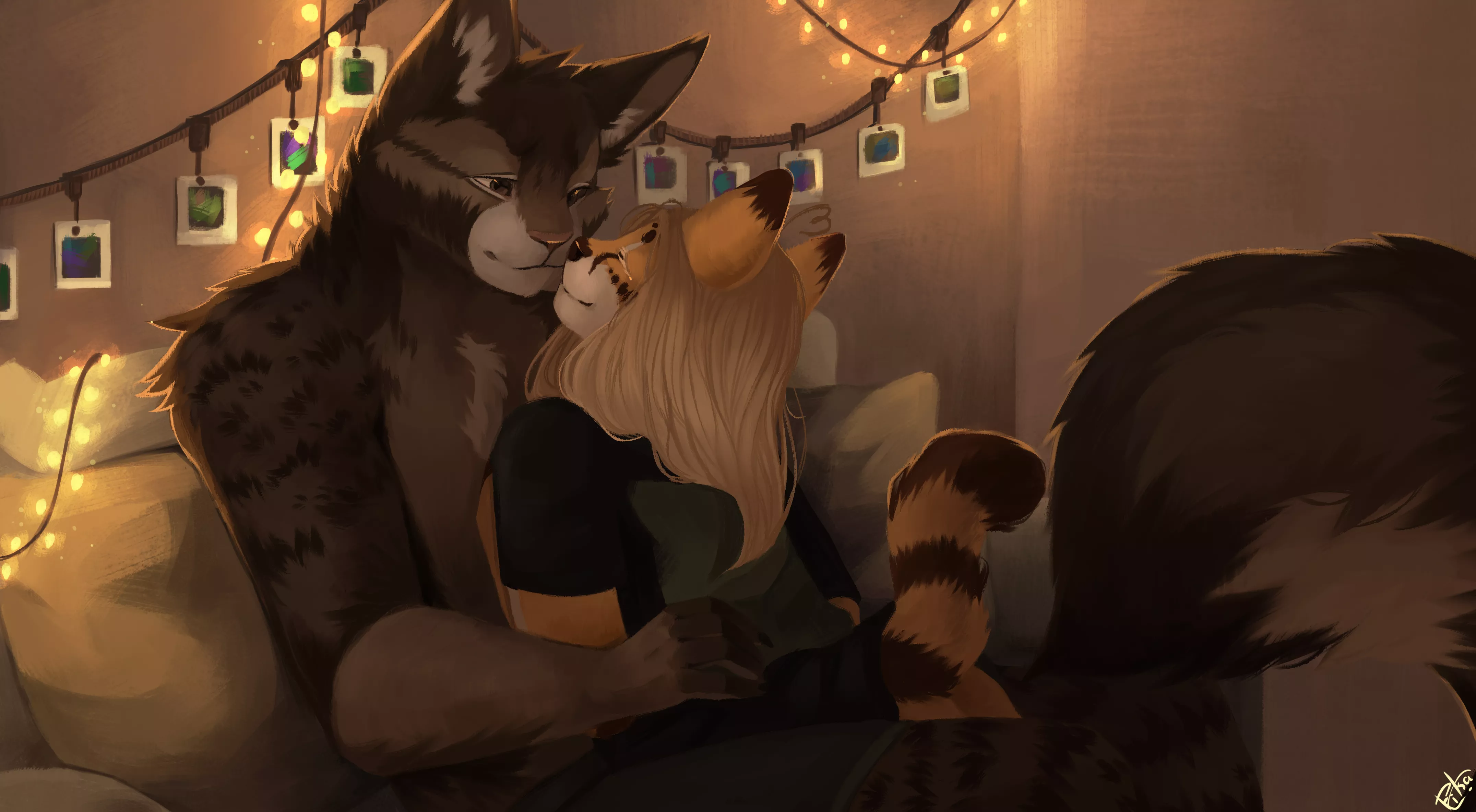 Drawing for the birthday (24 november 2022) of your beloved husband ♥ (art by Me)