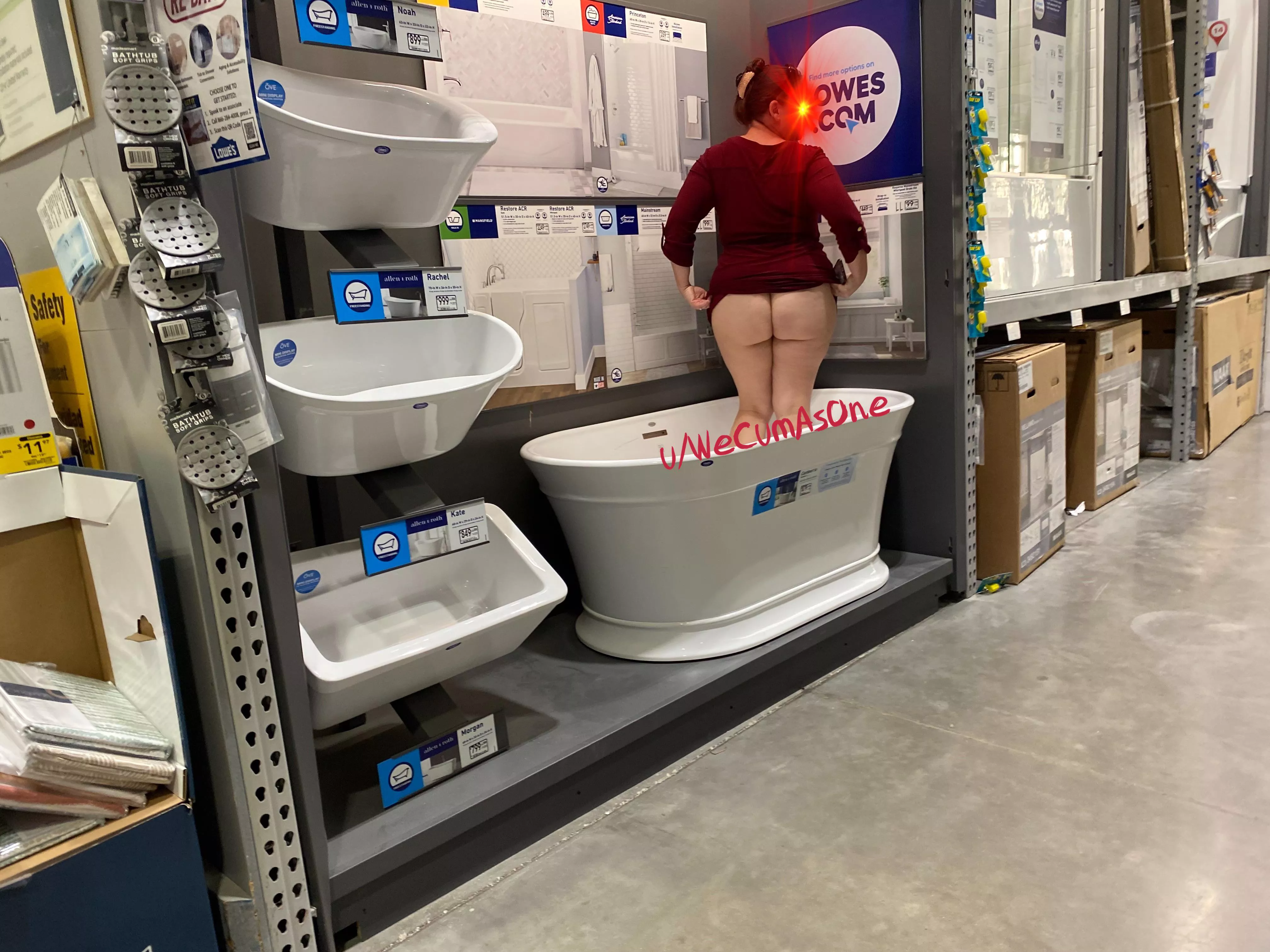 [F] Join me in aisle 69 for a bath!