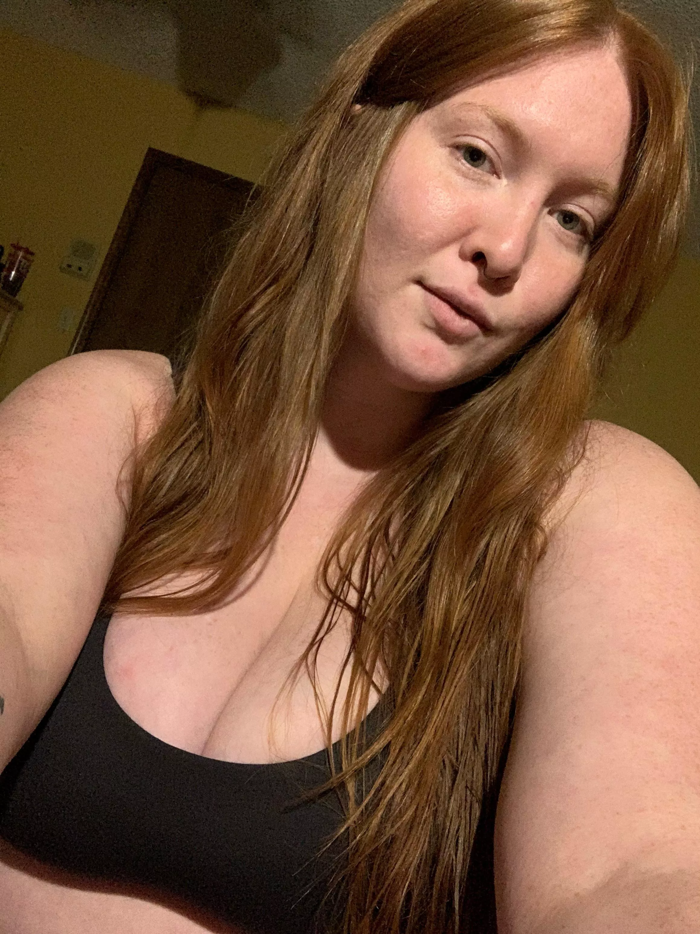 Fresh out of the shower and ready for bed ☺️