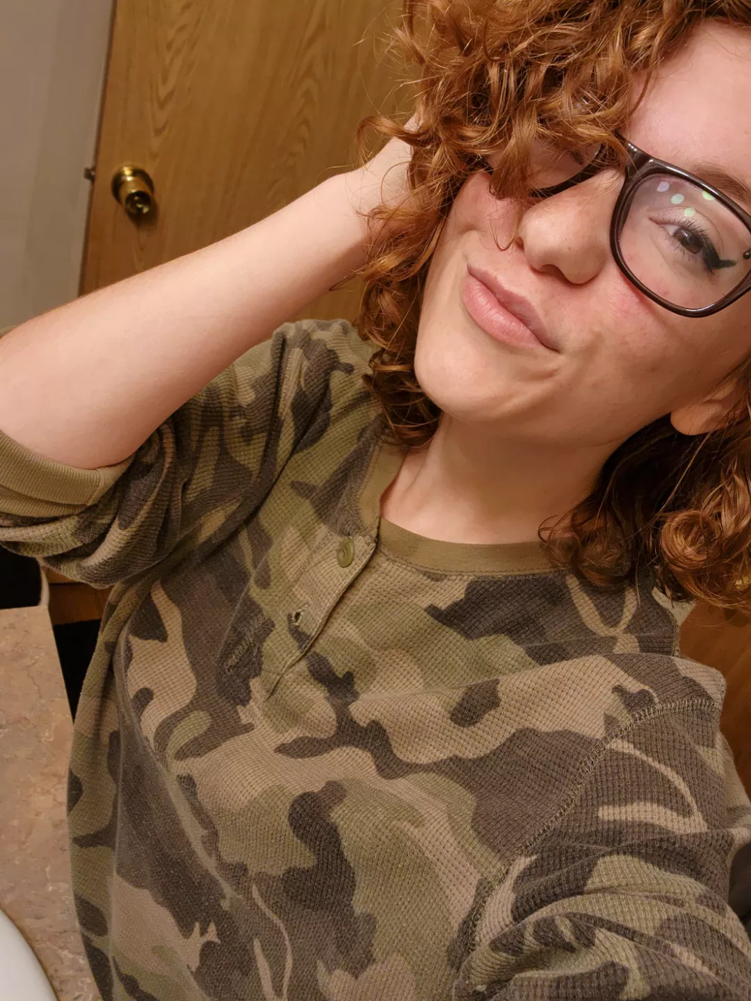 Gimme your hunting shirt to sleep in