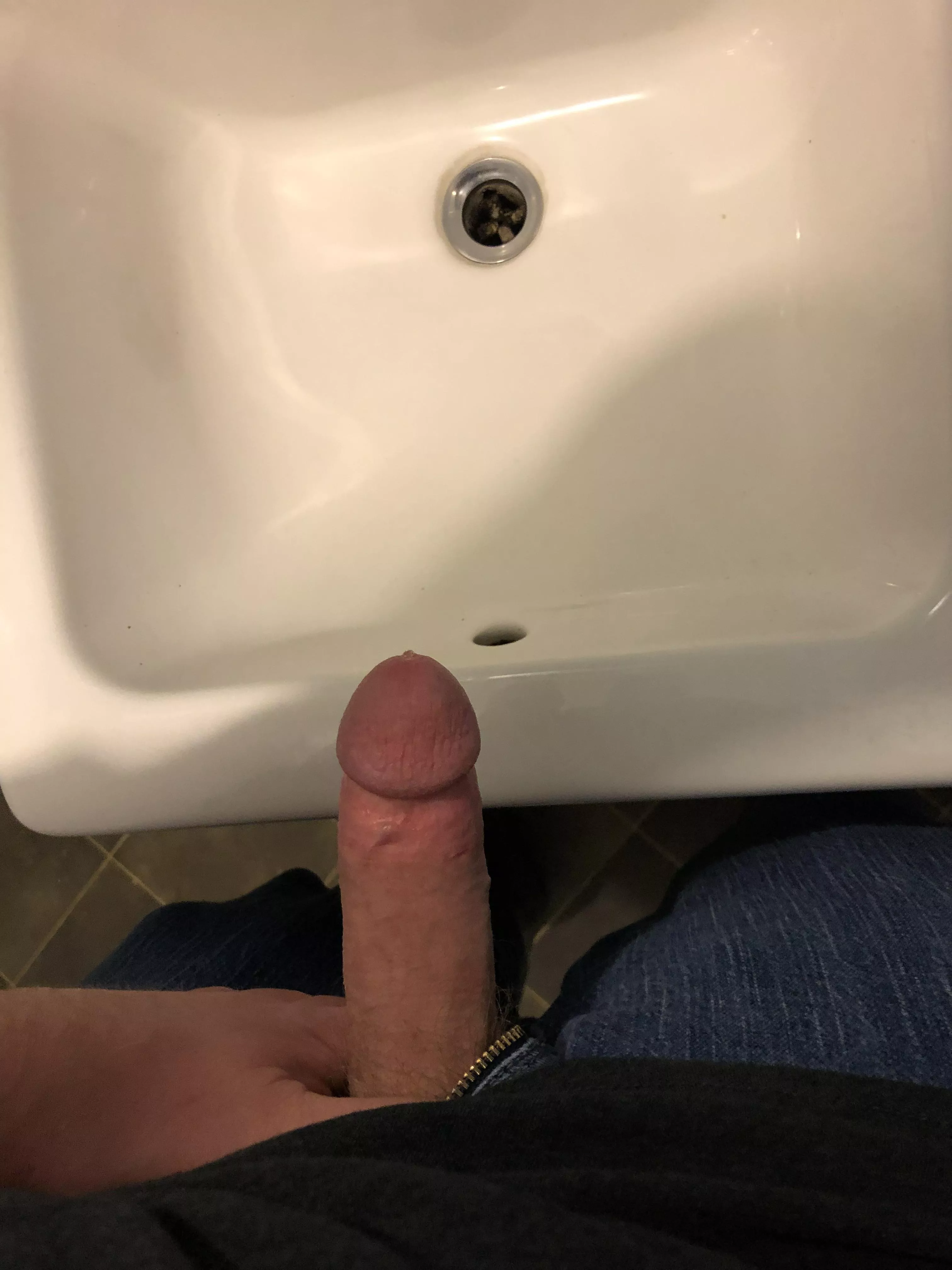 Hard as a rock 🪨 while out for a hike.