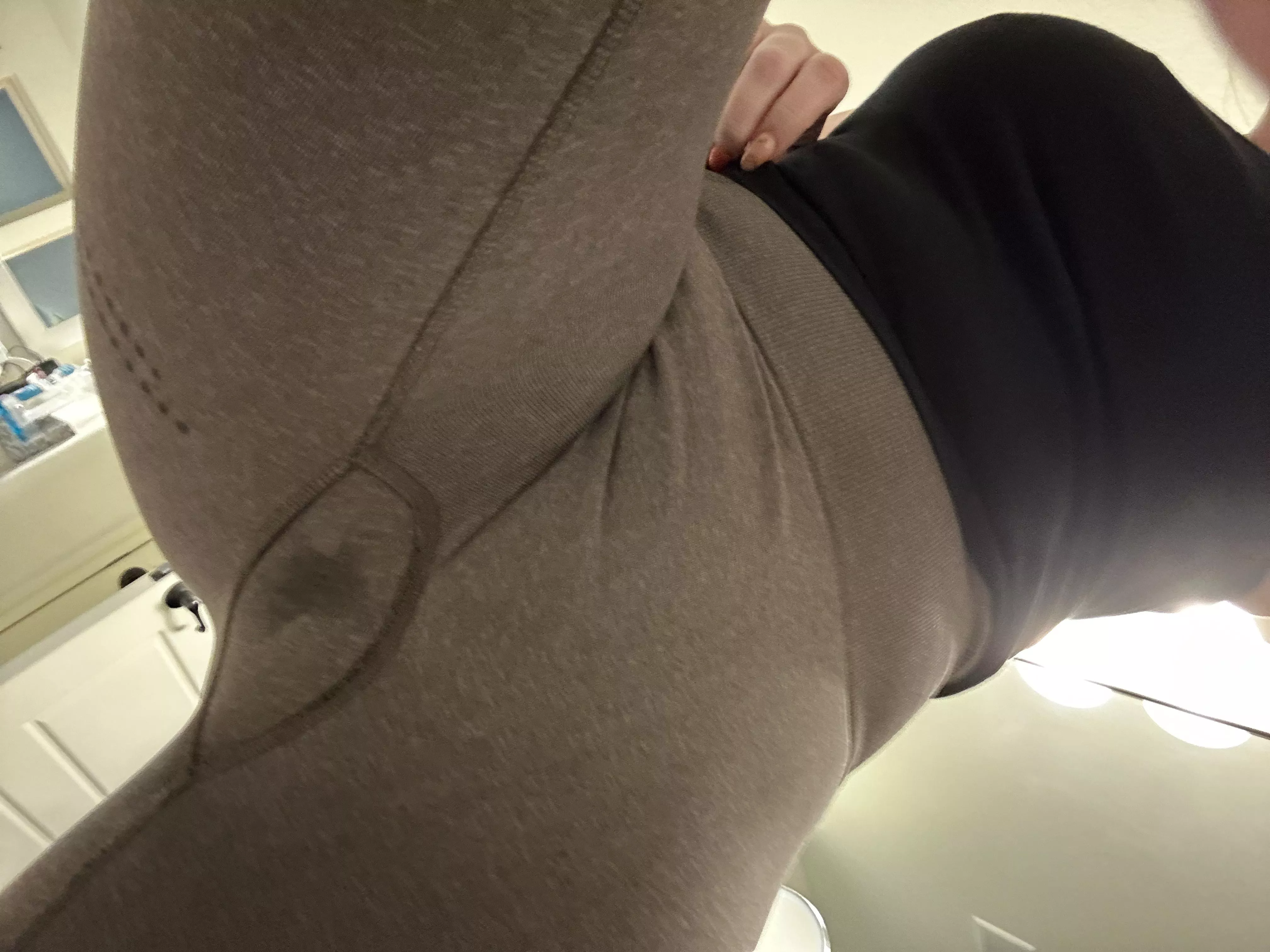 Headed to the gym wet