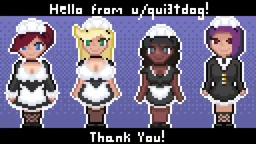 Hello! I'm qui3tdog. Thanks for the support!