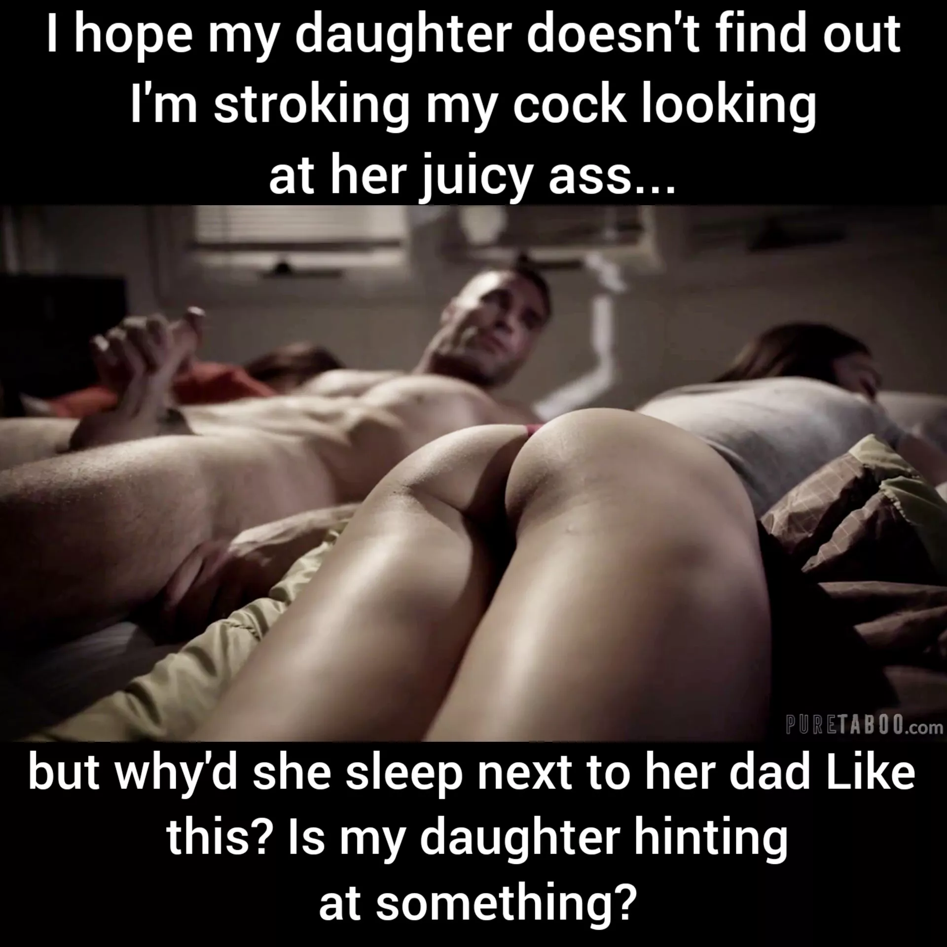 His daughter definitely hinting at something...