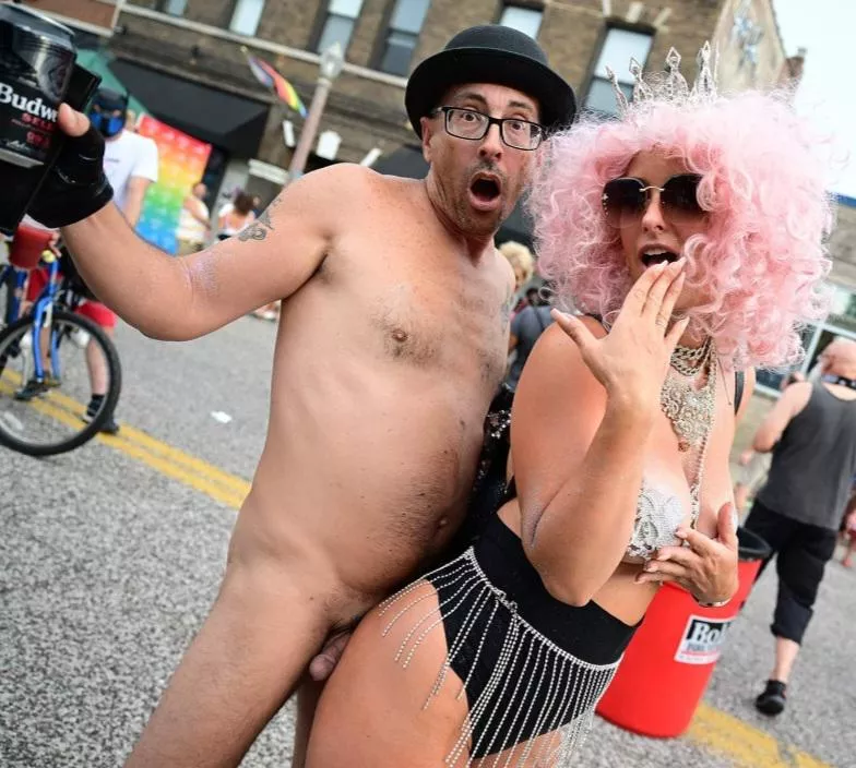 I always love bumping into Tracy