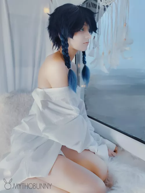 I cosplayed my favourite Femboy Venti from Genshin Impact!