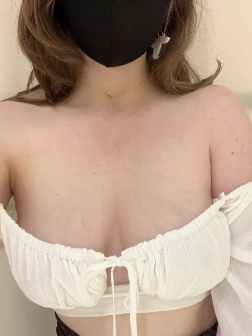 I just realized you can see my veins in this top