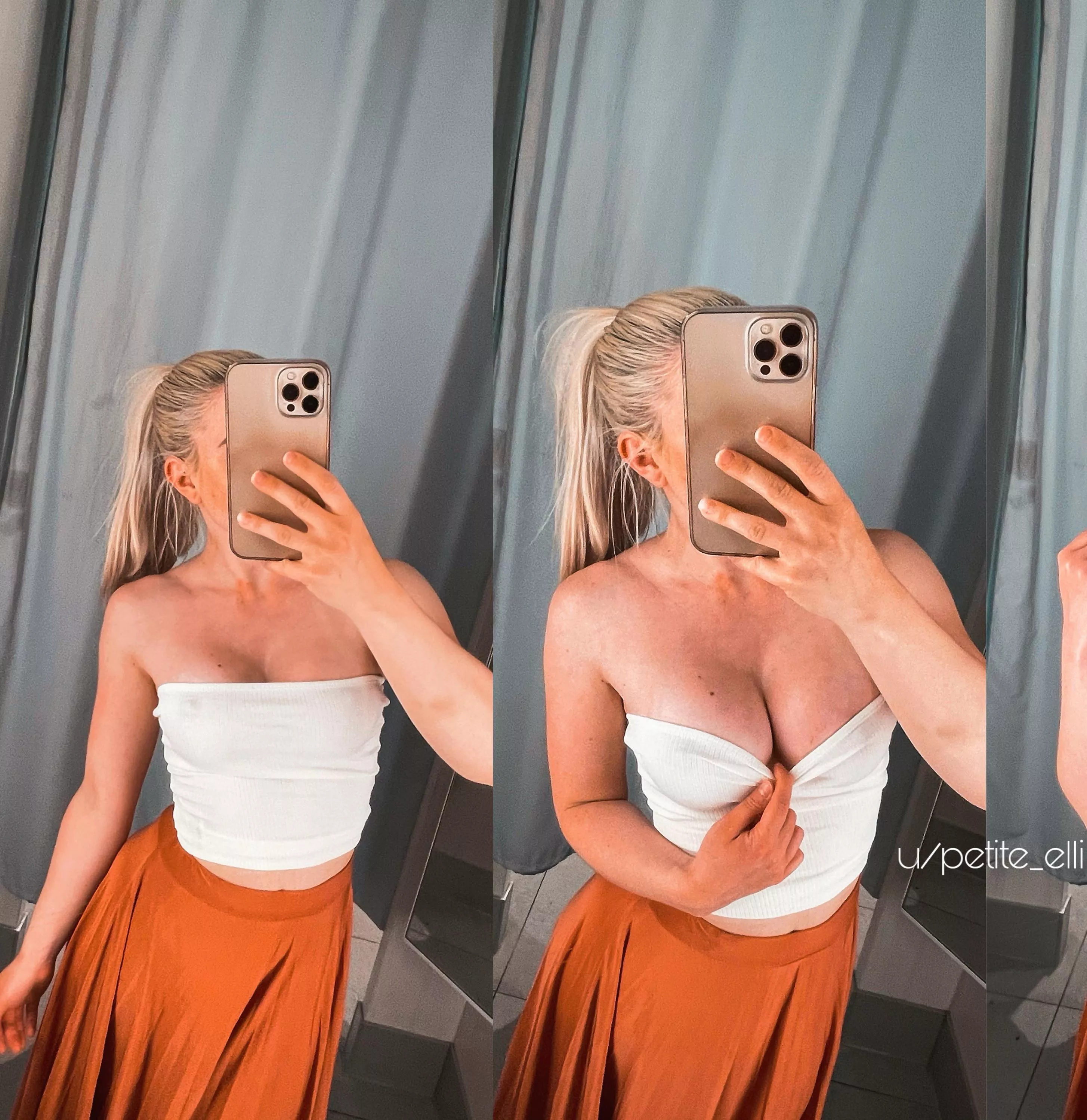 I love white crop tops