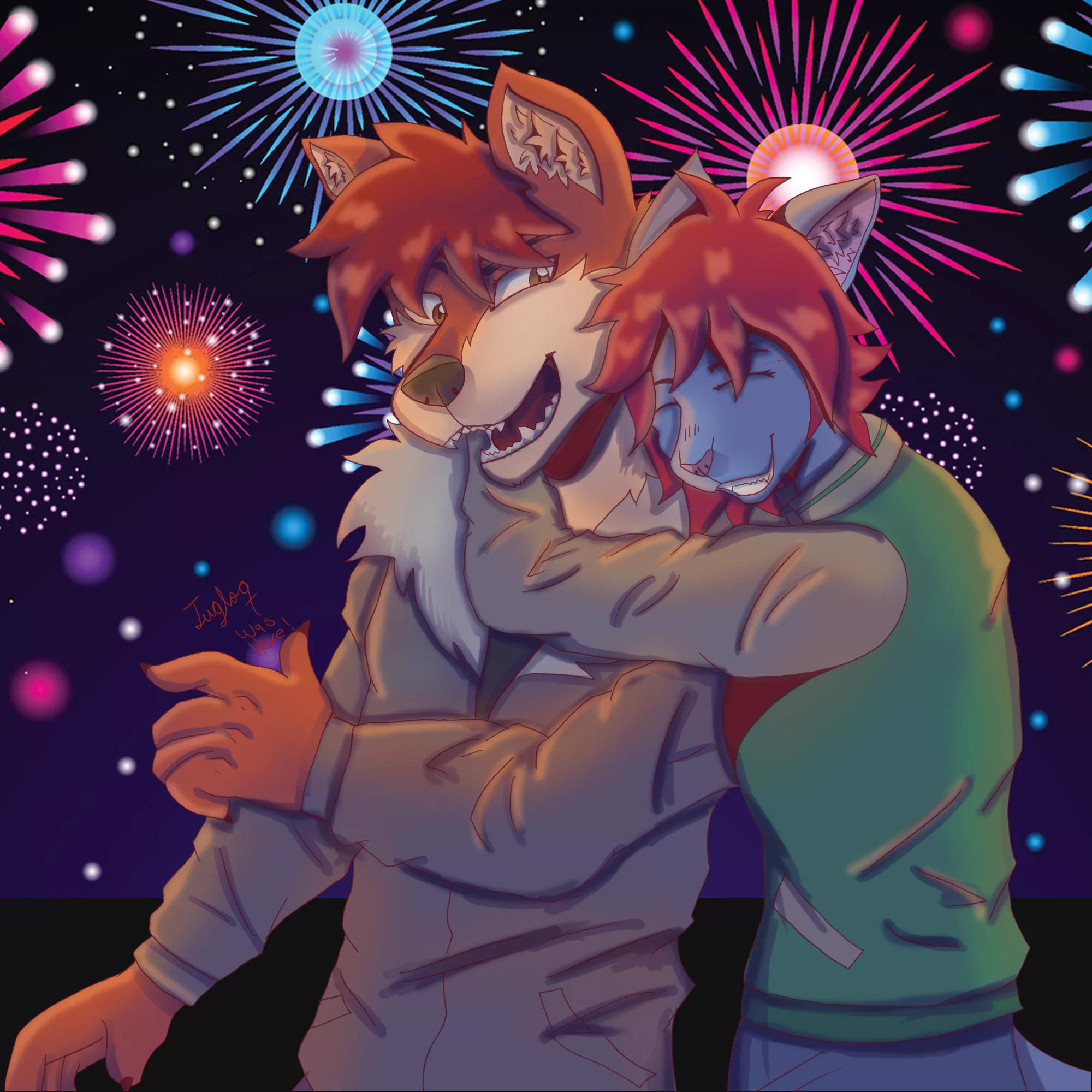 I made this drawing for my sister's birthday