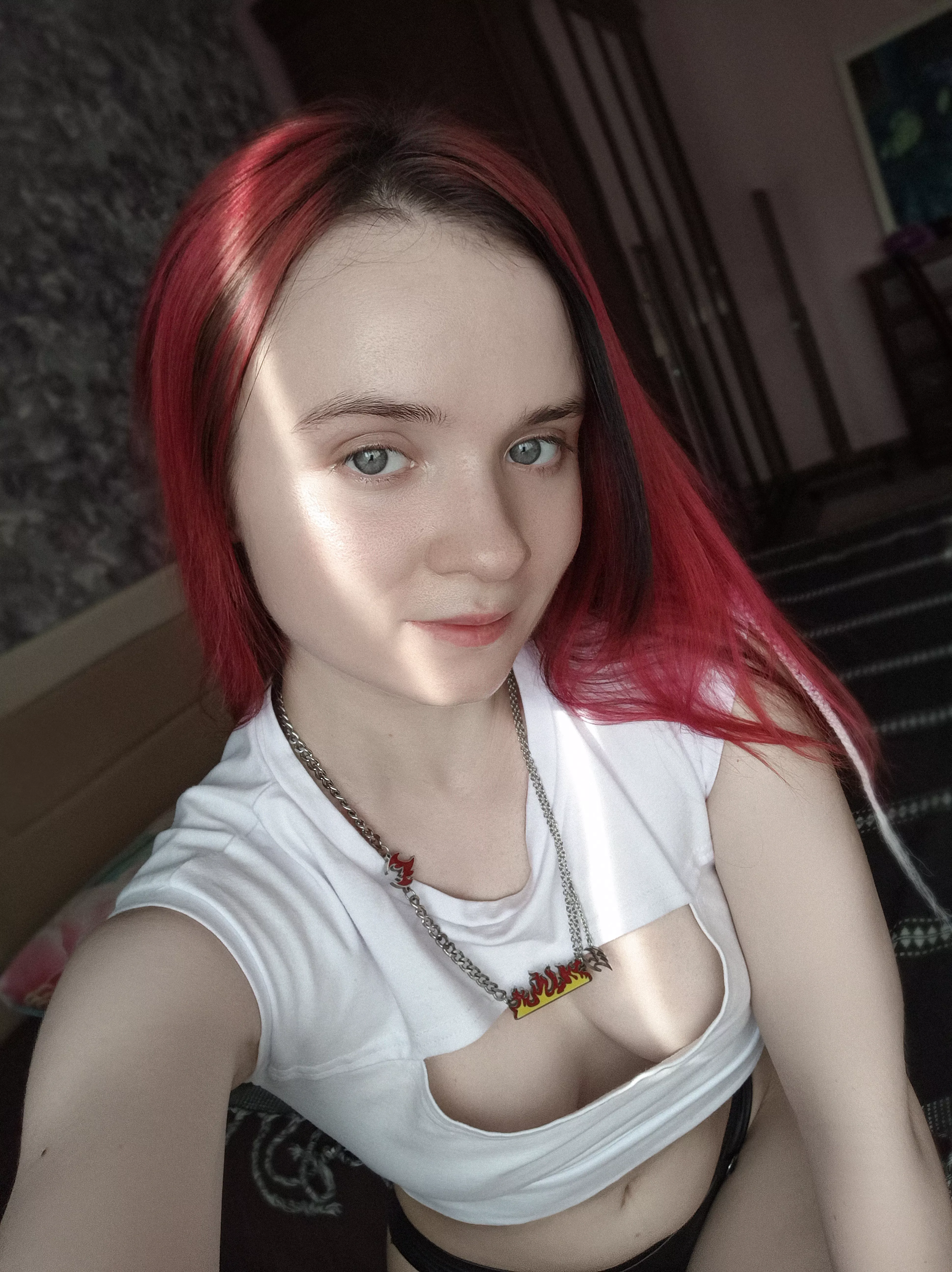 I want to be warmed by your embrace