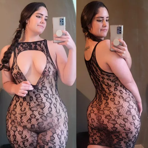 I'm not wearing any panties...