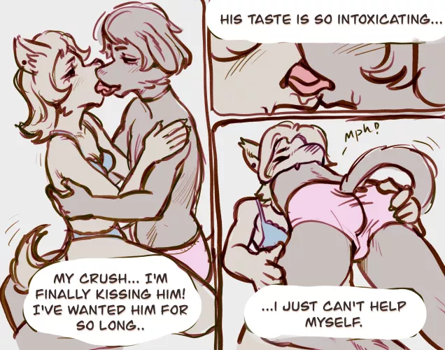 {Image} When ur Pred insticts are too strong (art by me, kenzie)