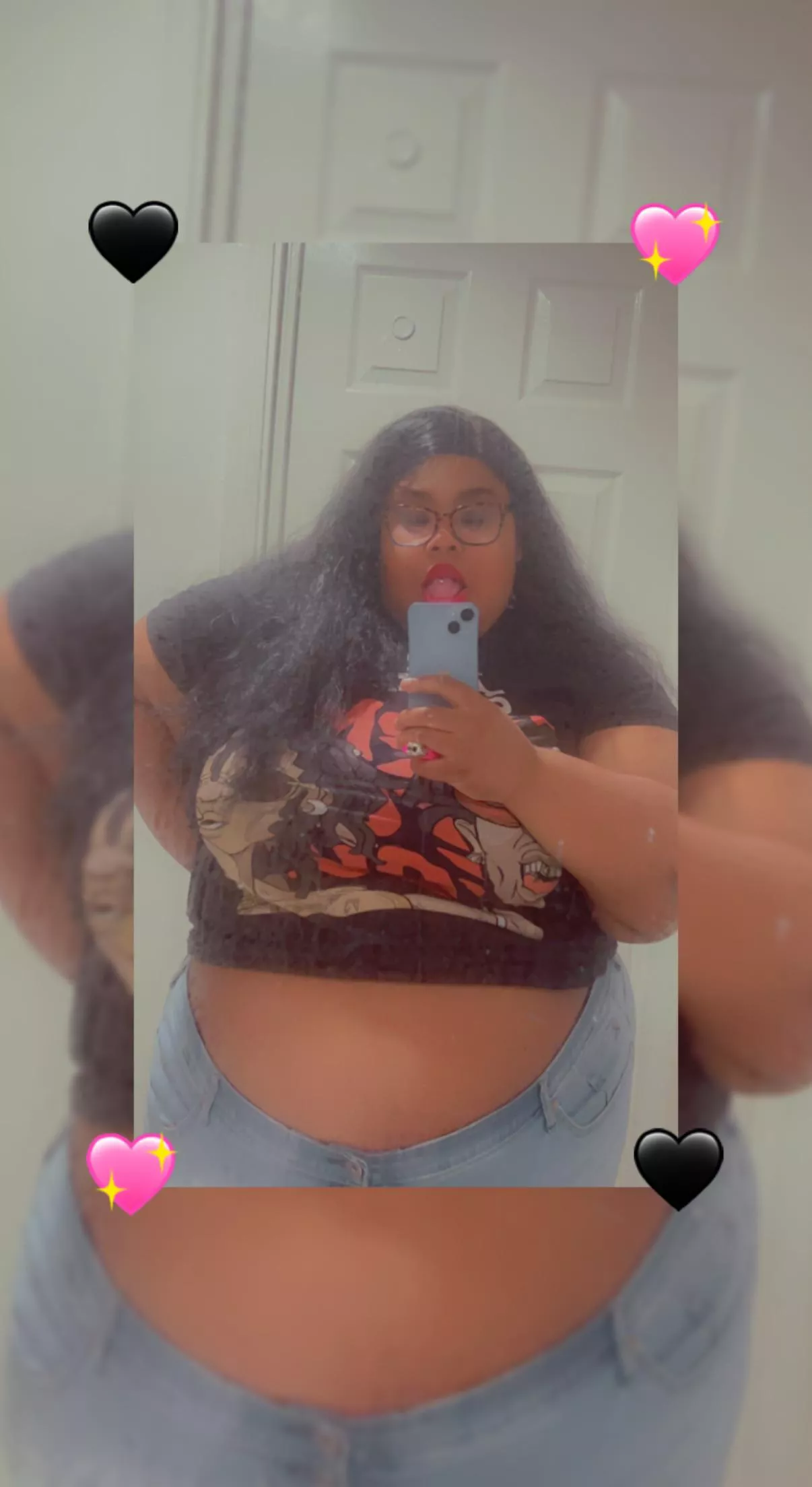 It might be time to get rid of this shirt before I rip out of it lol