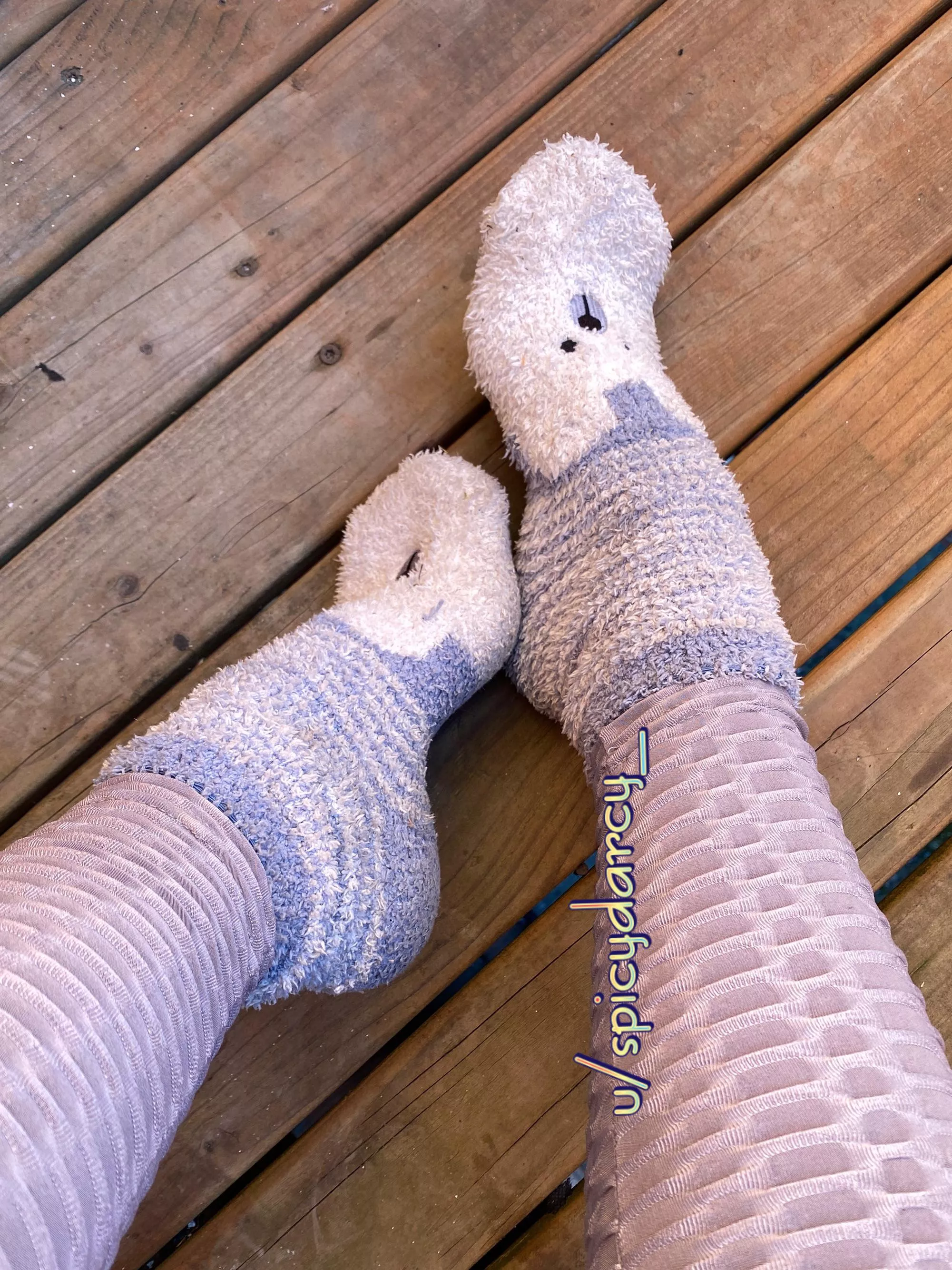 It’s a fuzzy socks season! Want something soft and fluffy?