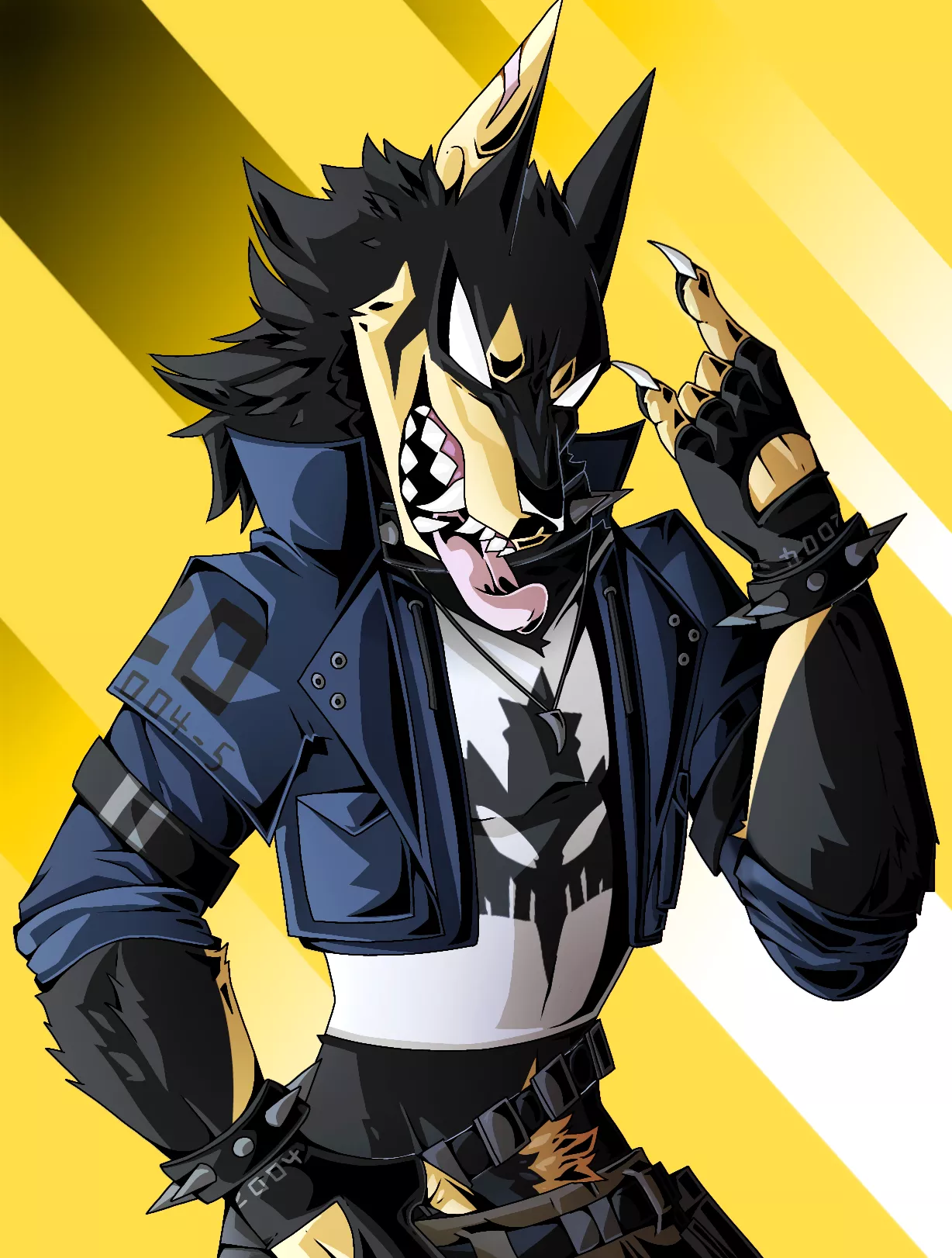 I've been fussing over this piece I'm working on of my fursona for over six hours and I'm still not happy with it help meeee!