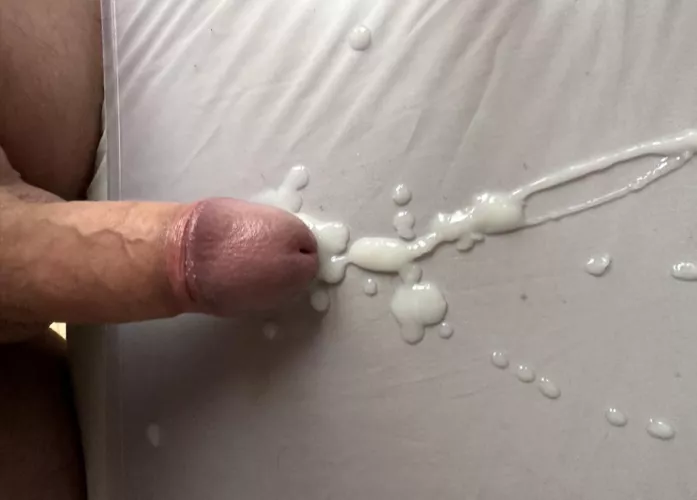 Just blew a huge load. Who wants some?