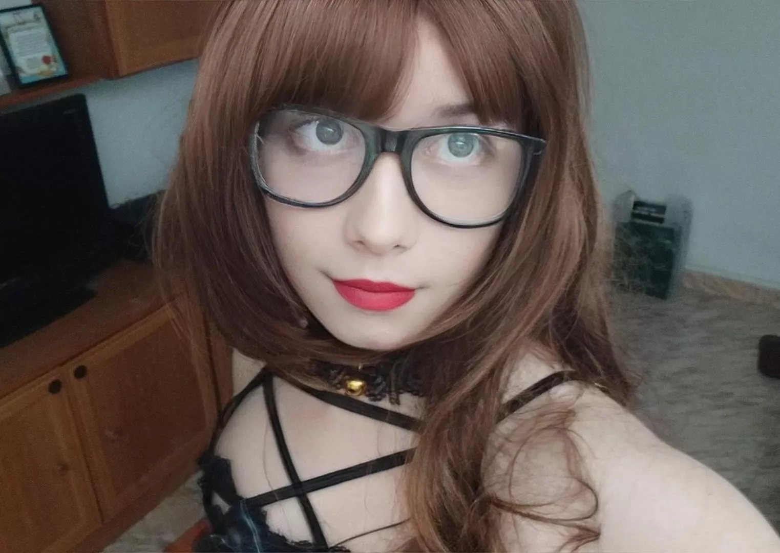 Me (trying to) look cute!