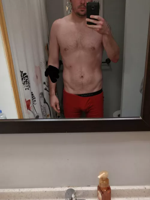 Monday felt like 3 weeks. Time to get naked?