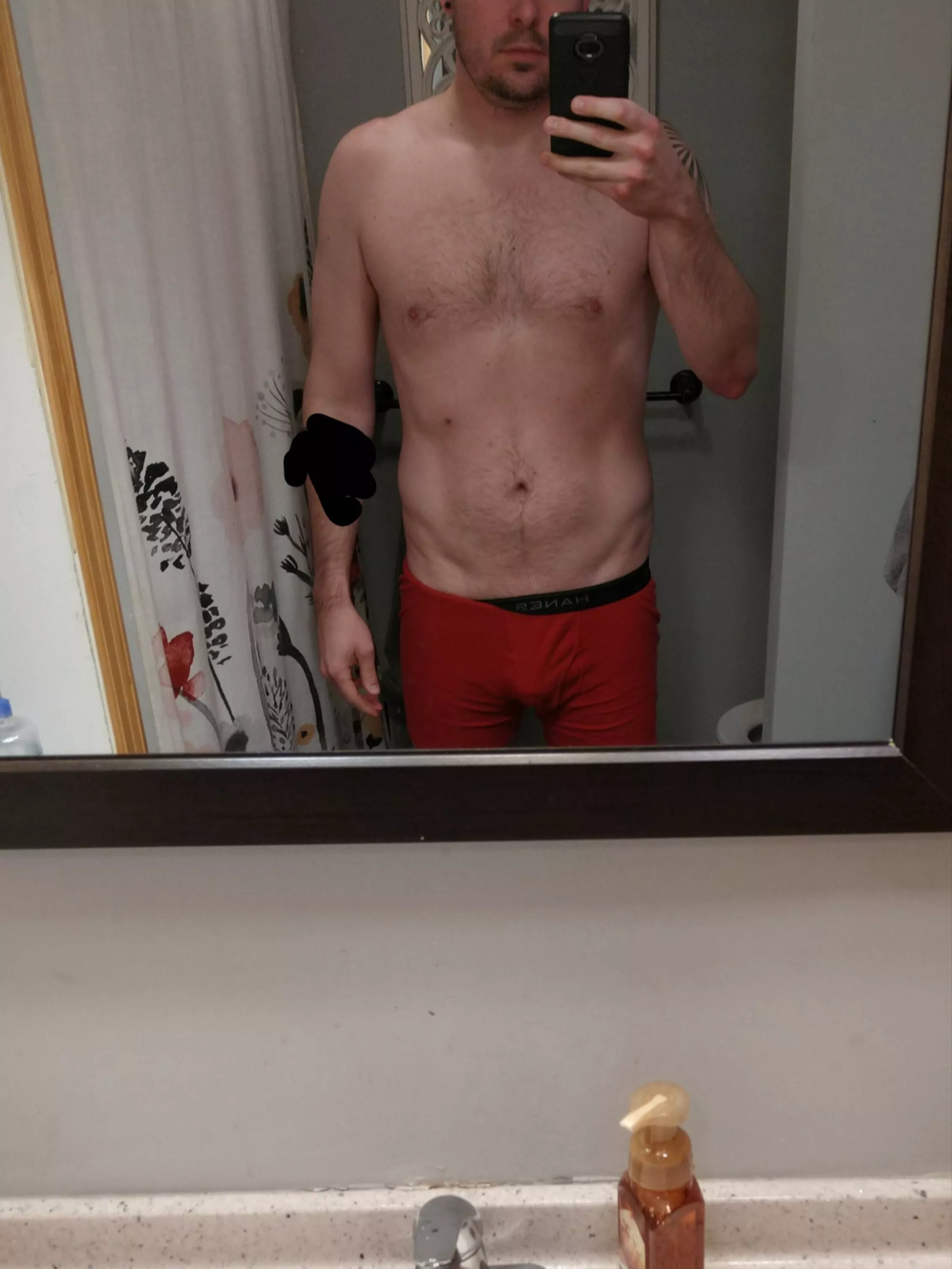 Monday felt like 3 weeks. Time to get naked?